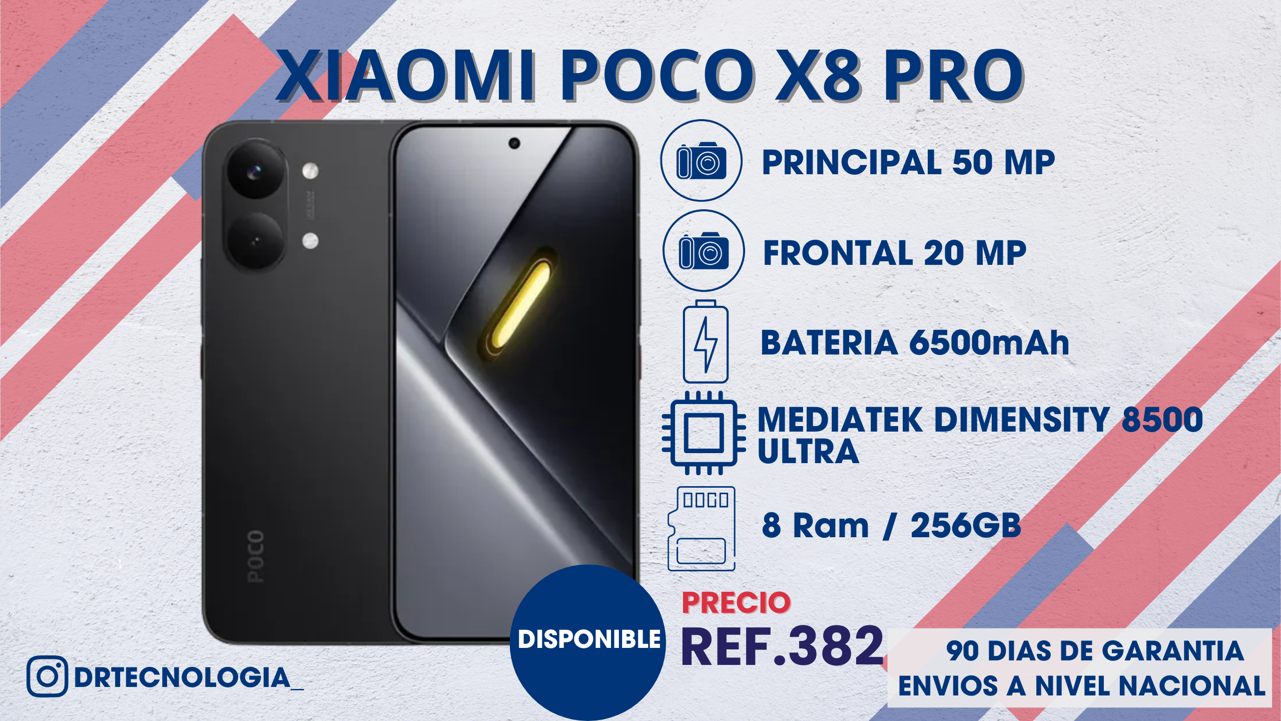 TELEFONO XIAOMI POCO X8 PRO 8/256GB